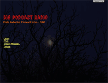 Tablet Screenshot of bigpodcastradio.com